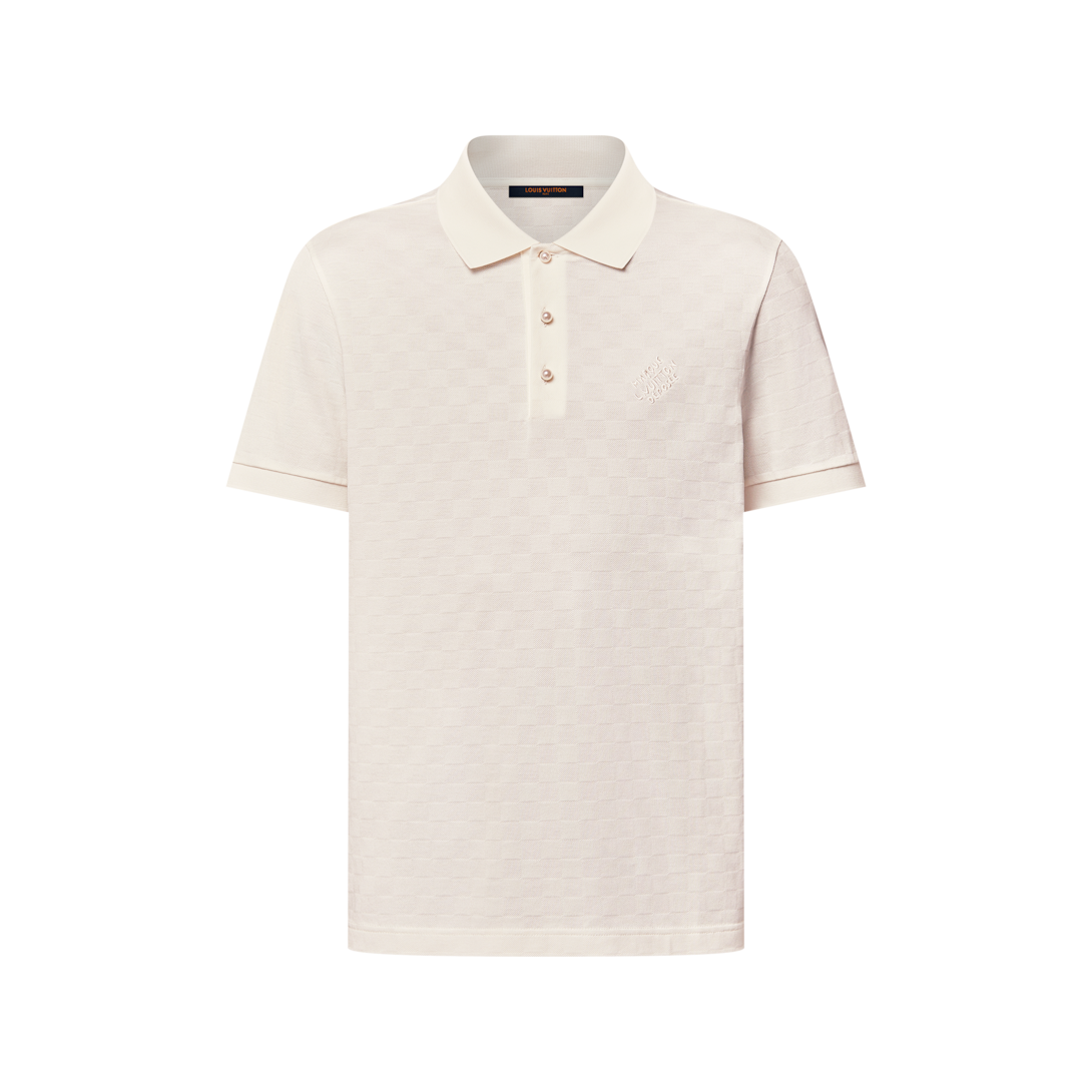 Damier Signature Polo Shirt - For Men | LOUIS VUITTON